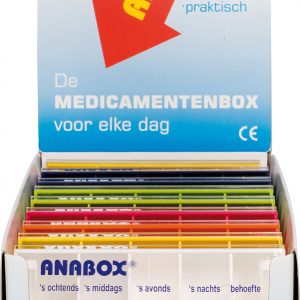 Anabox® dagbox display 16 stuks