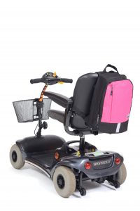 Rugzak Mobility klein zwart/roze