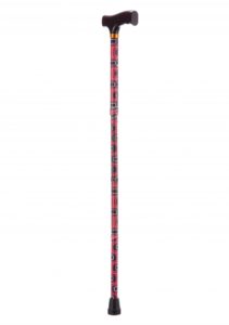 Opvouwbare wandelstok Swirl 76 - 89 cm
